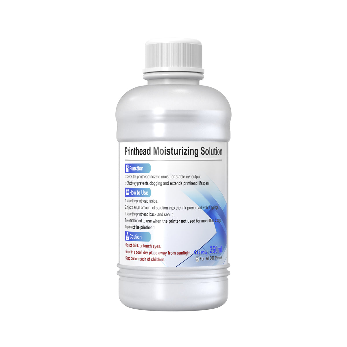 Colorsun DTF Ink 250ml*6+Printhead Moisturizing Solution*1+Powders 0.5KG