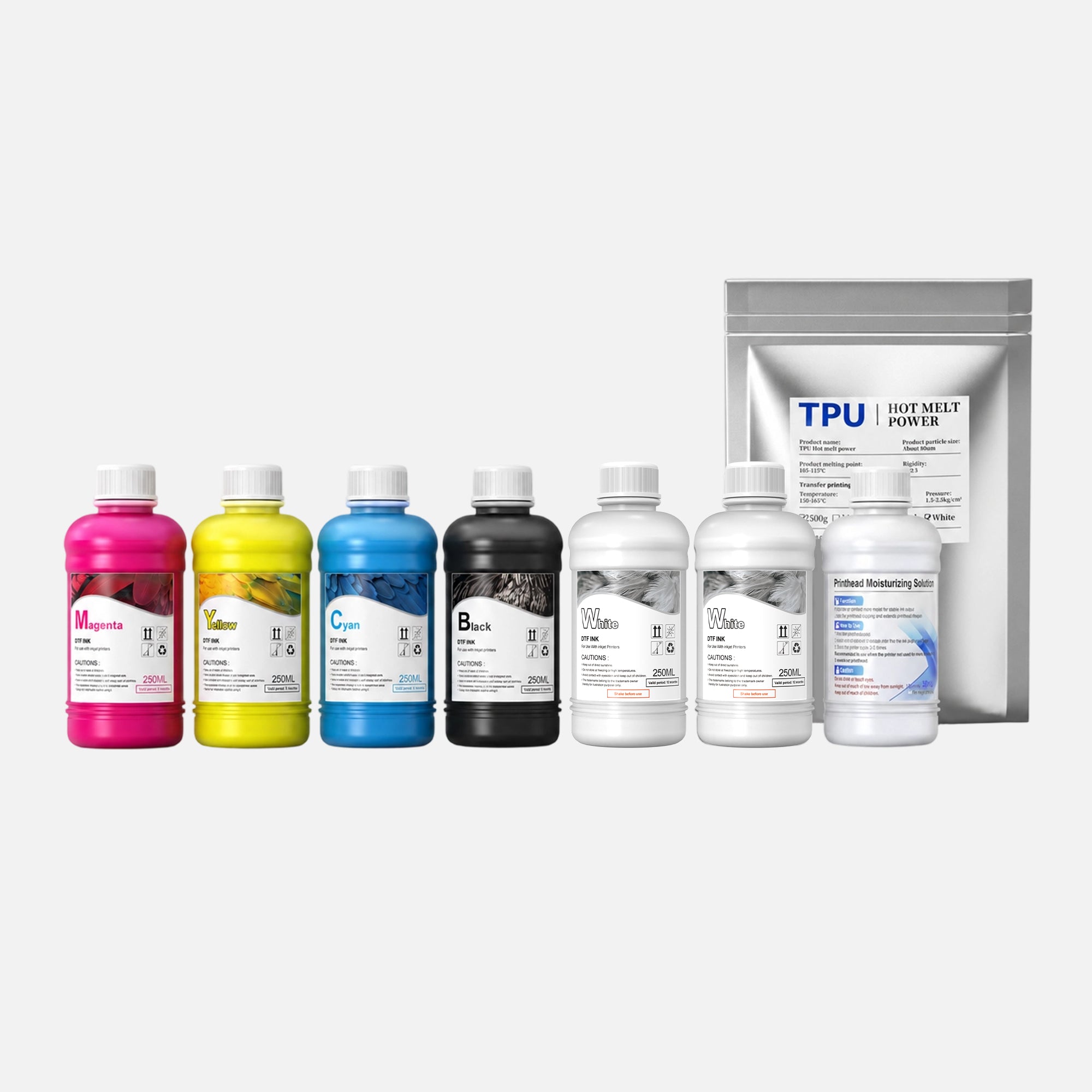 Five-color 6*250ml