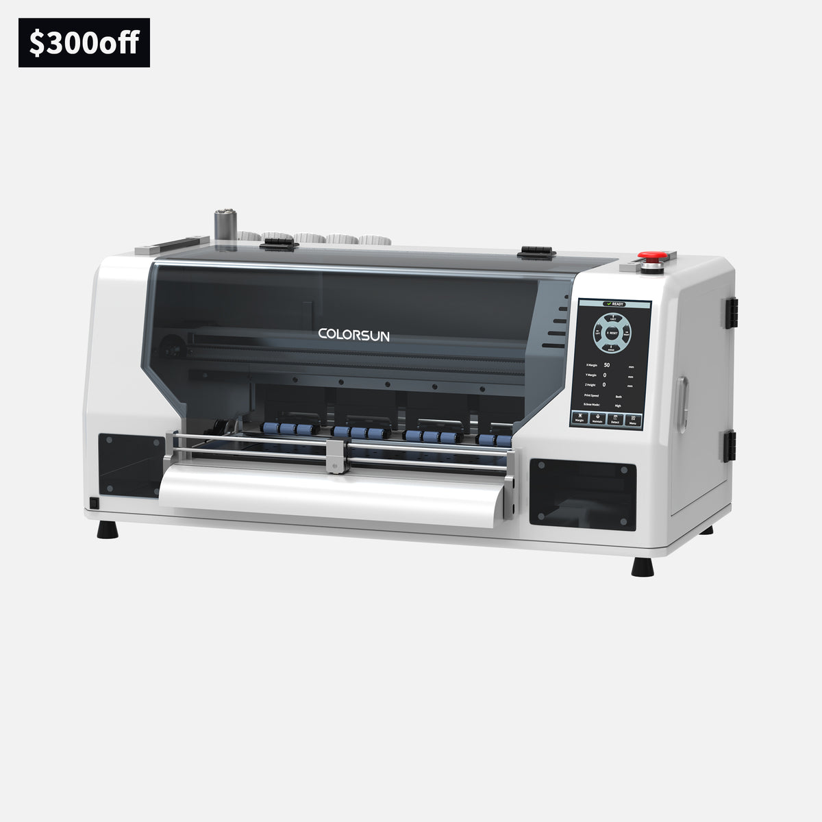 Colorsun 1600-H2 Dual-Head Industrial DTF Printer