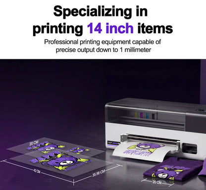 Colorsun Ultra-14-XP600 Commercial DTF Printer