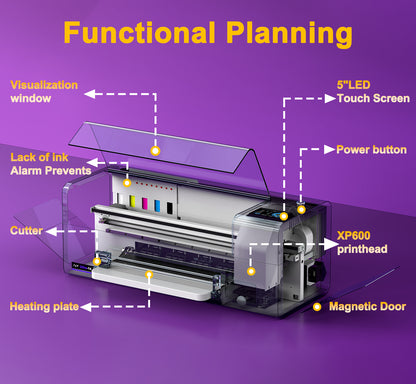Colorsun Ultra-14-XP600 Commercial DTF Printer